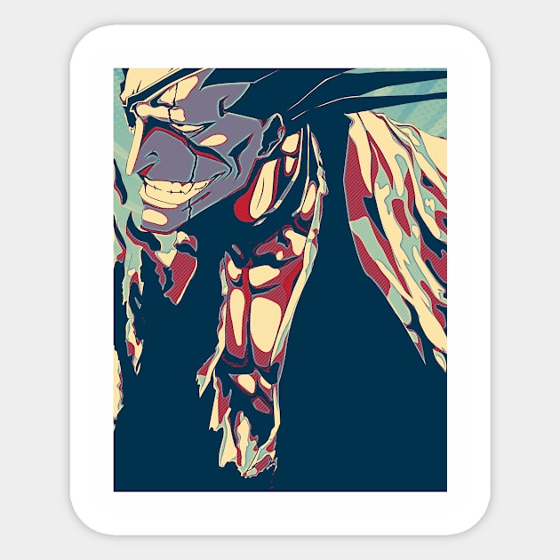 kenpachi Sticker by DinoZard